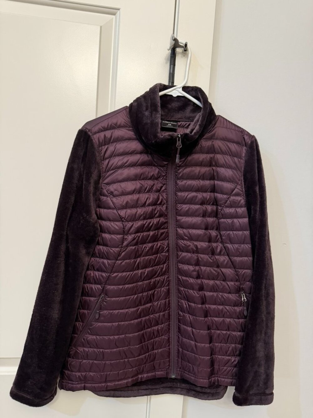 32 Degrees Heat Plush Puffer Jacket – Size Large